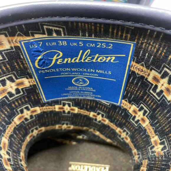 NEW PENDLETON Heritage Tucson Rain Boots Size 7 Waterproof Round Toe Buckle - Picture 4 of 8